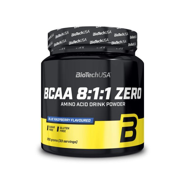 BCAA 8.1.1 ZERO 250GR / Framboise Bleue