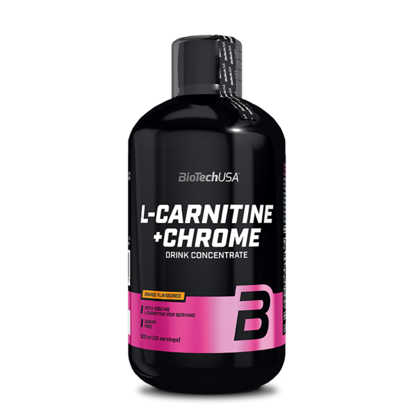 L-CARNITINE + CHROME CONCENTRATE 500ML / Orange