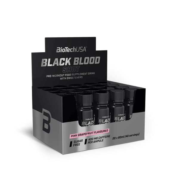 BLACKBLOOD SHOT 20x60ML / Pamplemousse Rose