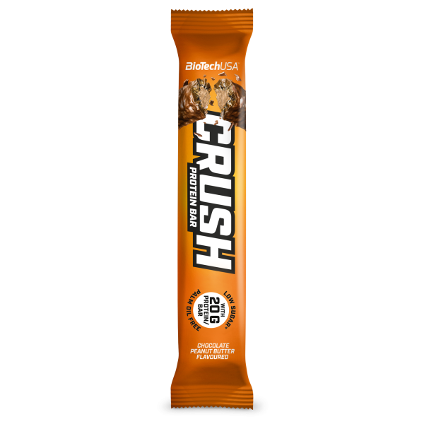 CRUSH BAR 12x64GR / Choco Cacahuète