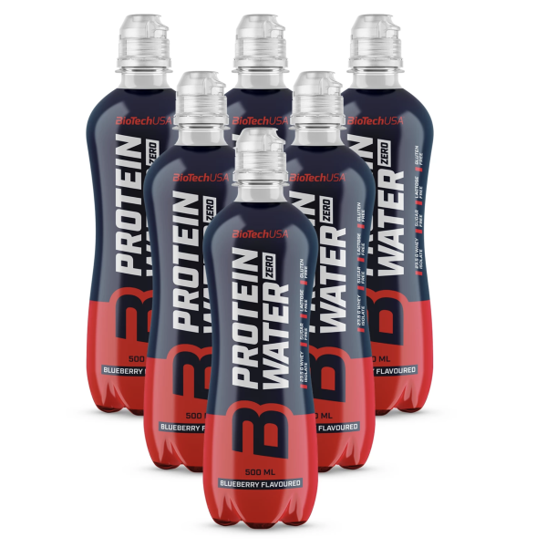 PROTEIN WATER ZERO 6x500ML / Myrtille